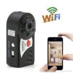 Q7 Wireless WiFi IP Camera Mini DVR BLACK