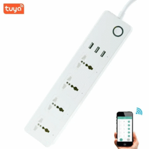 Smart WiFi Electric Extension Socket With USB Ports Universal Wi-Fi Electric Power Strip with Timer-Tuya App